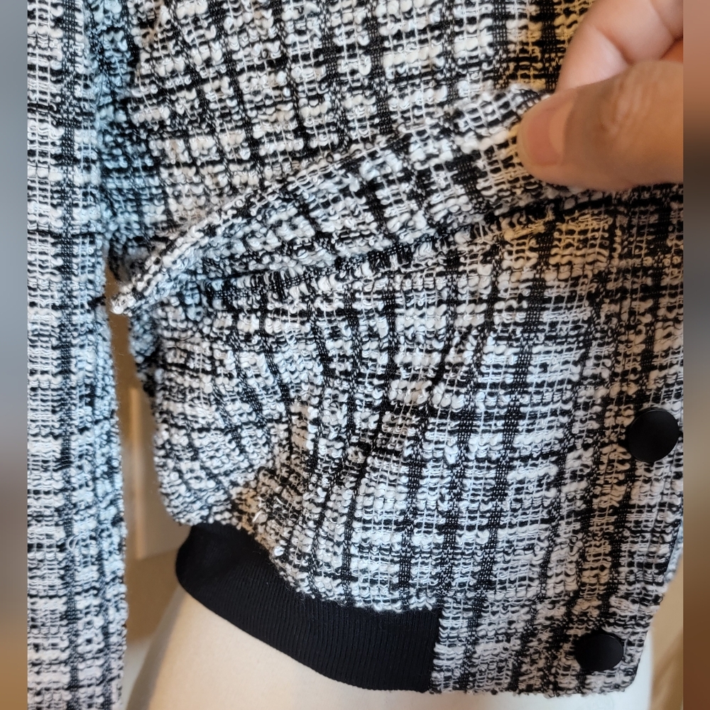 Madden Boucle Bomber Jacket - Picture 6 of 9